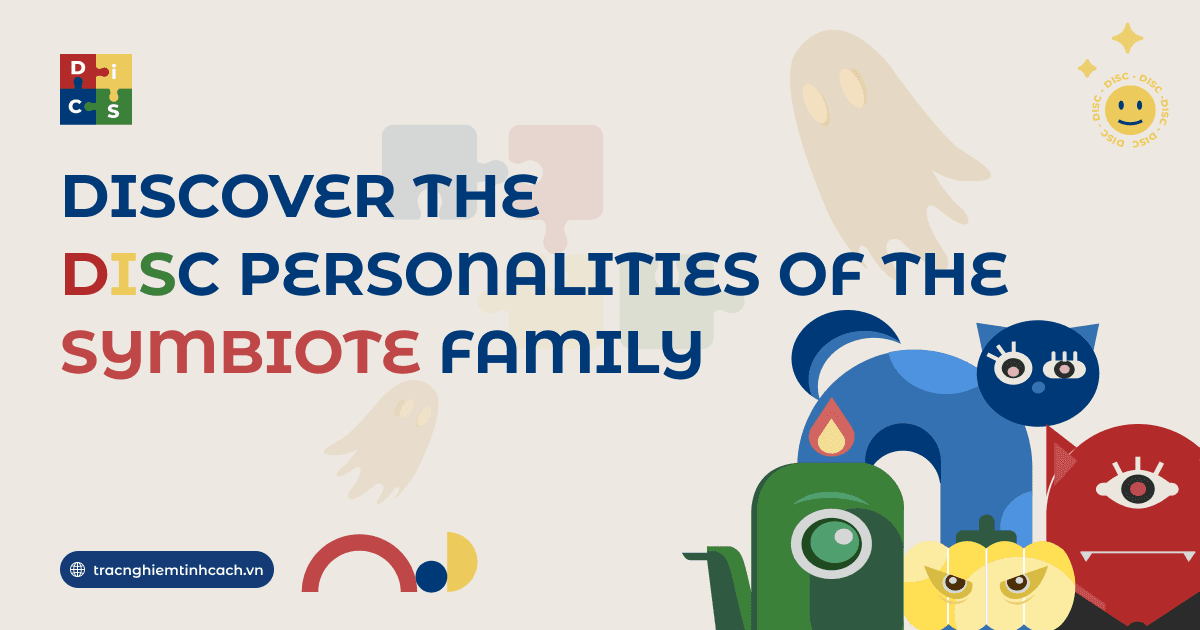Discover the DISC personality traits of the Symbiote family